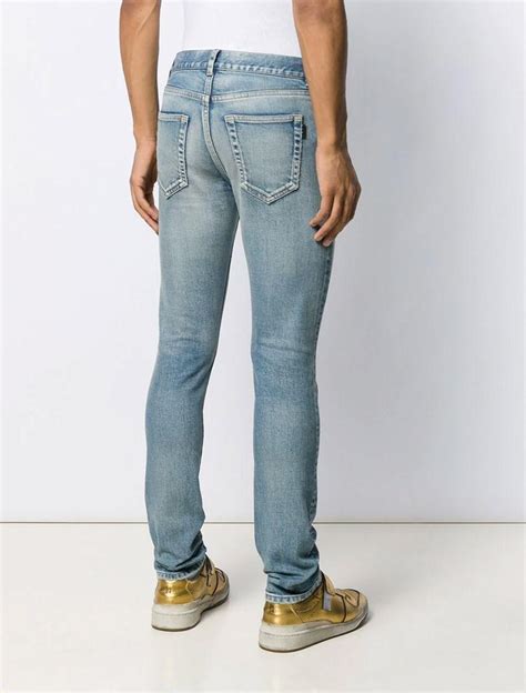 jean ysl|saint laurent men's skinny jeans.